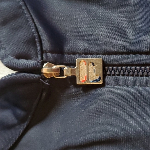 Fila Track Jacket Mens Size 45 Snap Sleeves Vintage Red White Blue Y2K - Picture 9 of 15